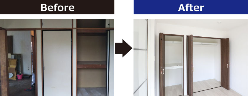 ローズガーデン収納BeforeAfter