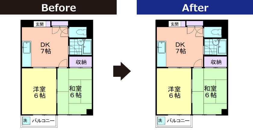 ドミプレリュード久米川_図面