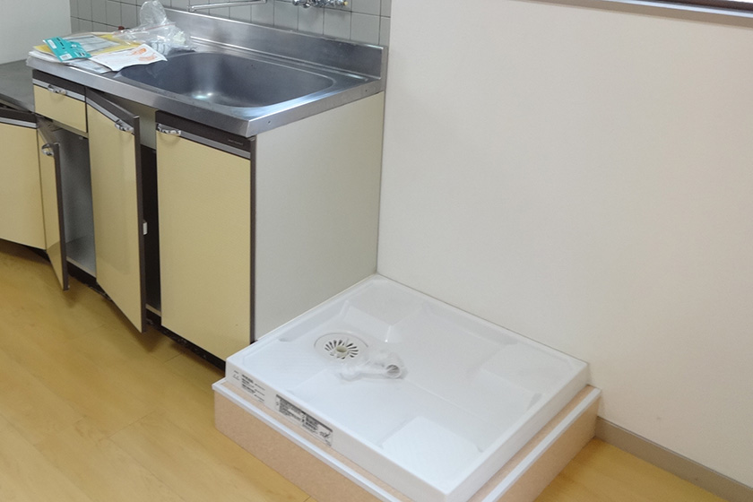エミネント久米川_室内洗濯置場02After