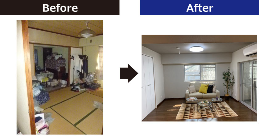 コーポ高輪洋室BeforeAfter