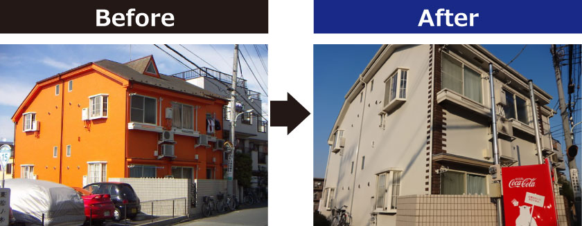 センチュリーパレス_外構02BeforeAfter